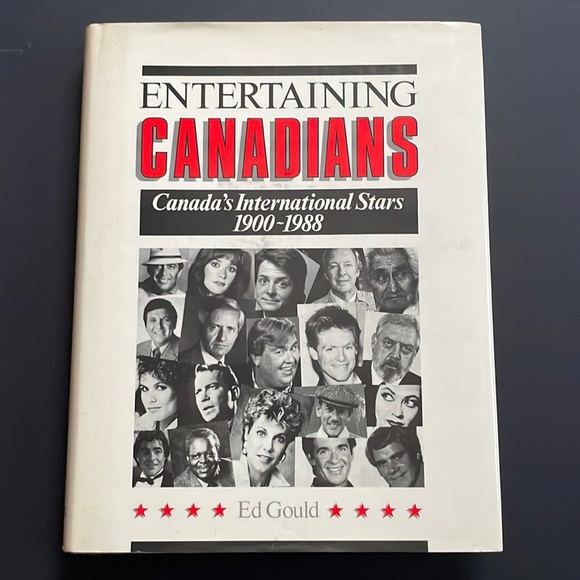 Entertaining Canadians Canada’s International Stars 1900-1988 Ed Gould Book - Picture 1 of 15